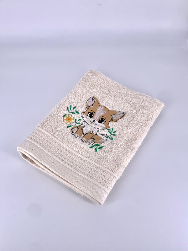 Pano Turco - Com Bordado de Raposa