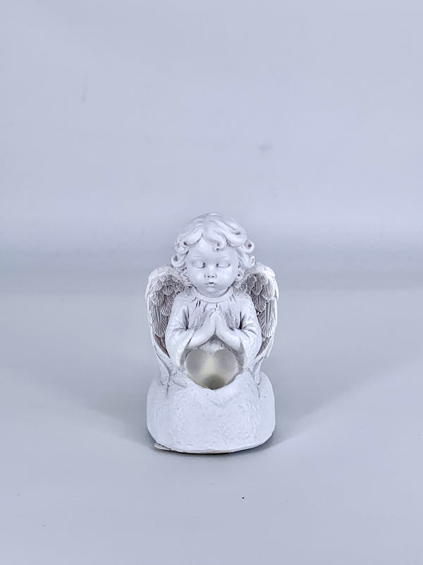 Anjo Pequeno com Coração de Luz - Um Toque de Luz e Proteção para Seu Espaço