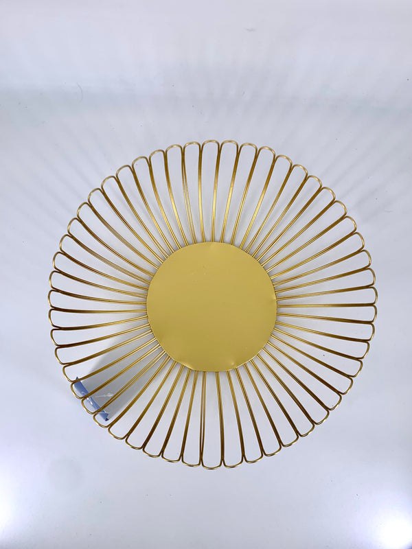 Fruteira dourada -  Elegância e Sofisticação na Sua Mesa