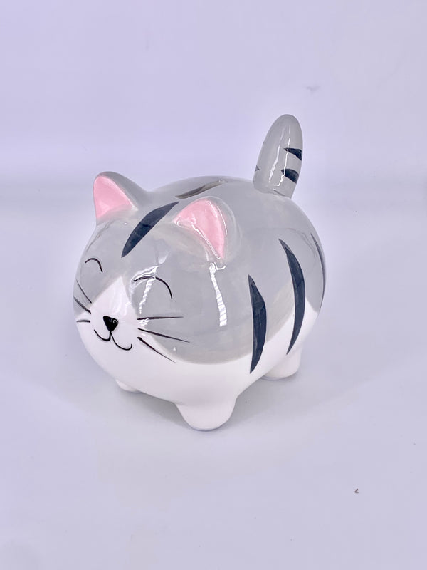 Mealheiro em Forma de Gato – Economia com Charme e Diversão