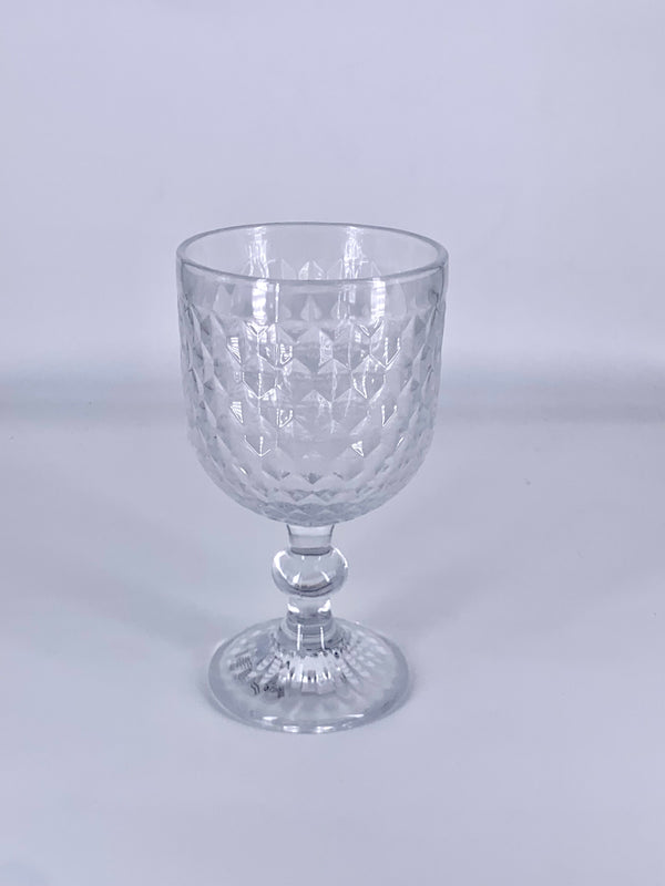 Copo com Pé Trabalhado - Sofisticação em cada detalhe