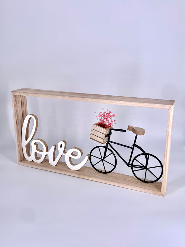 Decoração de Madeira com Bicicleta -  Estilo e Criatividade para seu Ambiente