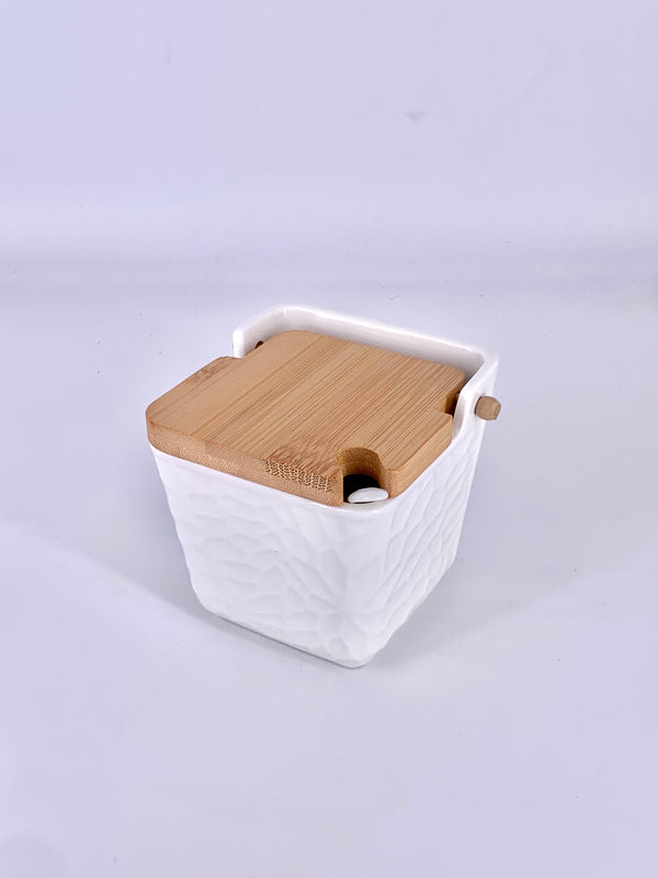 Açucareiro / Saleiro com Colher e Tampa – Praticidade e Estilo na Sua Cozinha