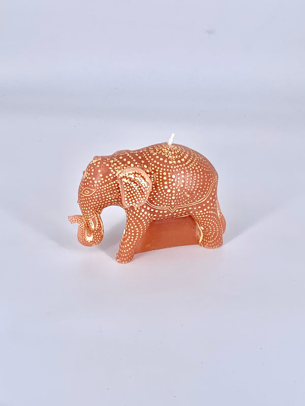 Vela Decorativa em Formato de Elefante