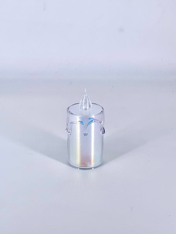 Vela Halográfica a Pilhas - Brilho Mágico com Praticidade